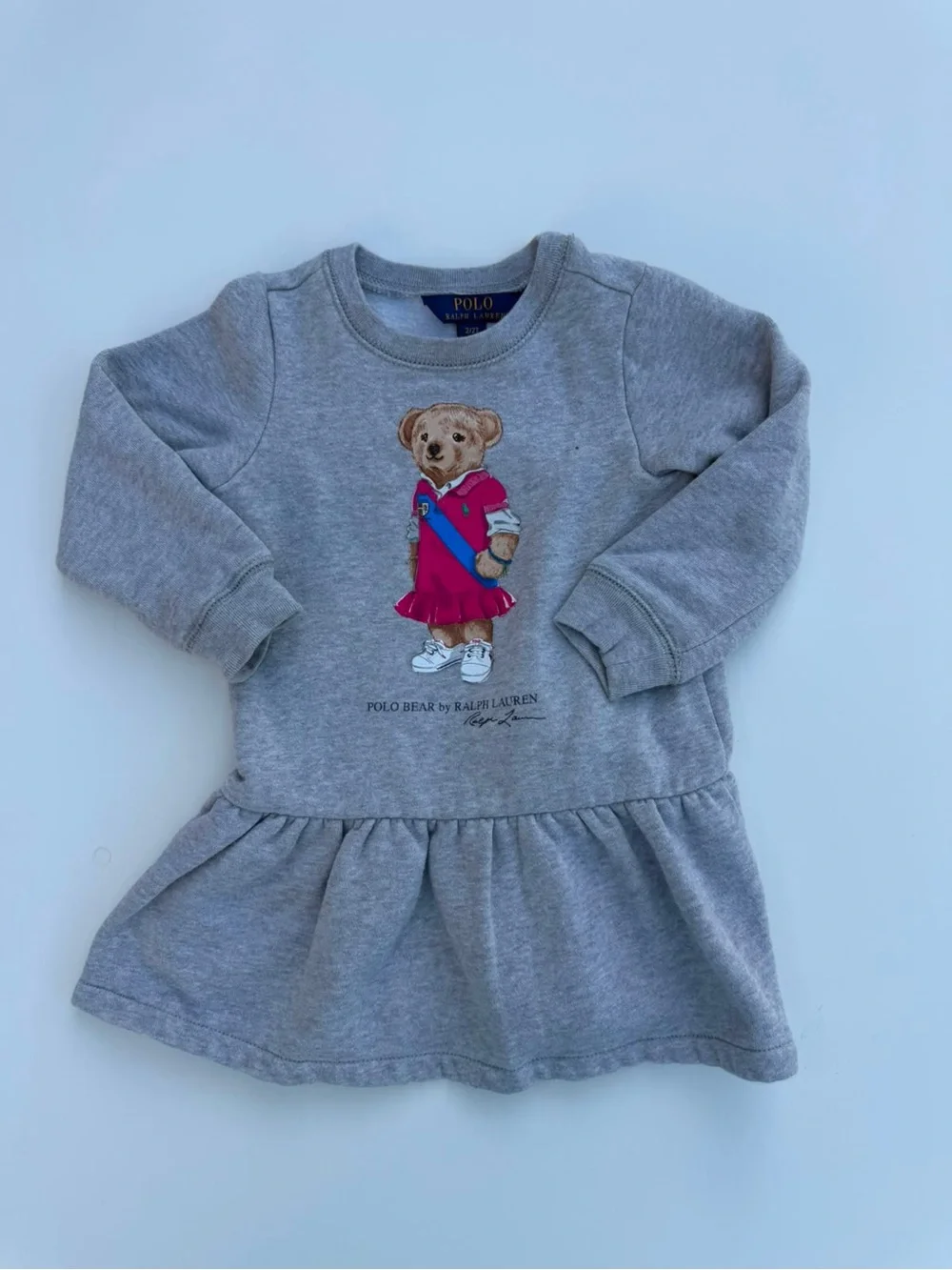 Polo by Ralph Lauren Grey Sweatshirt with Polo Bear Graphic